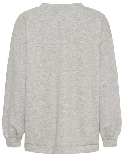 Marta du Chateau - MDChibiscus Sweatshirt - Grey/Yellow